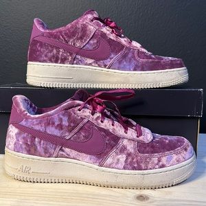 Nike Air Force 1 Low Crushed Velvet 7Y